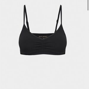 aritzia black sports bra size small